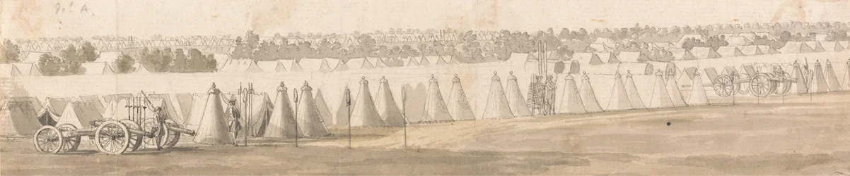 Un campamento en Flandes